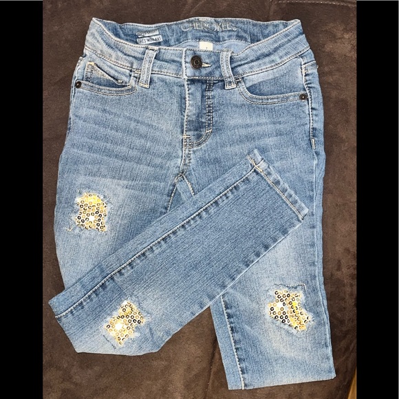 GIRLS CHEROKEE JEANS SIZE 7 - Picture 1 of 6